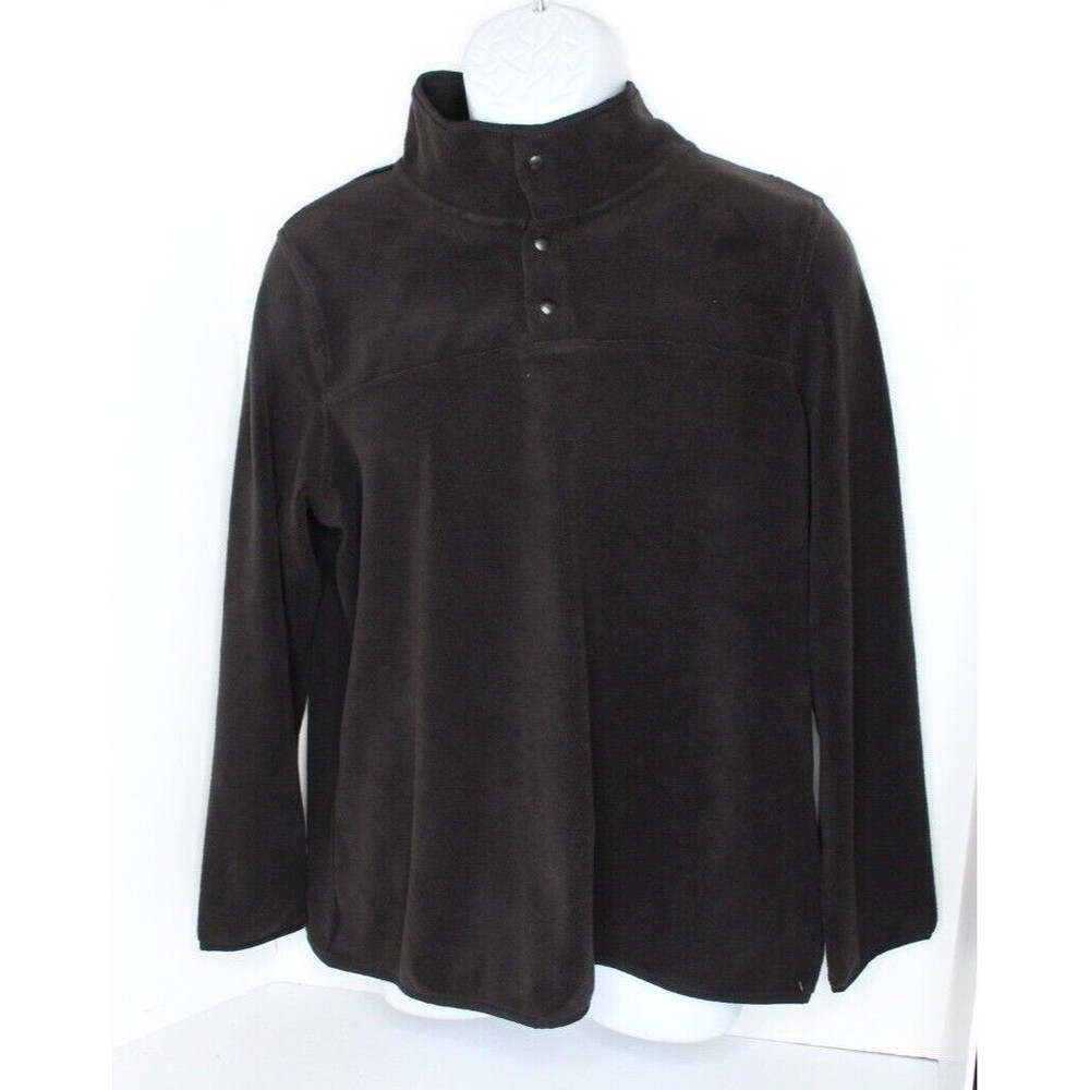 32 DEGREES Womens Midweight Snap Arctic  Pullover Large